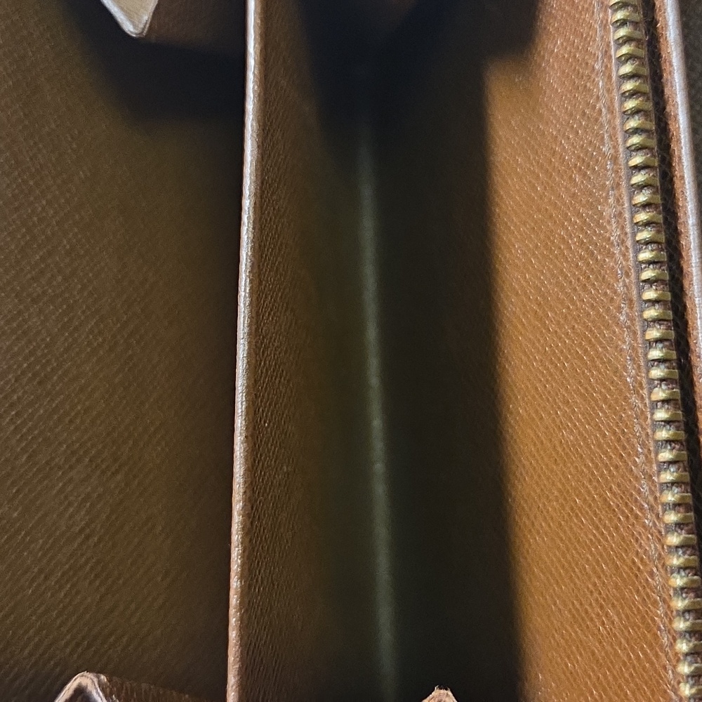 Louis Vuitton Vintage Monogram Porte-Monnaie Tresor Compact Wallet 1980s - Picture 4 of 16
